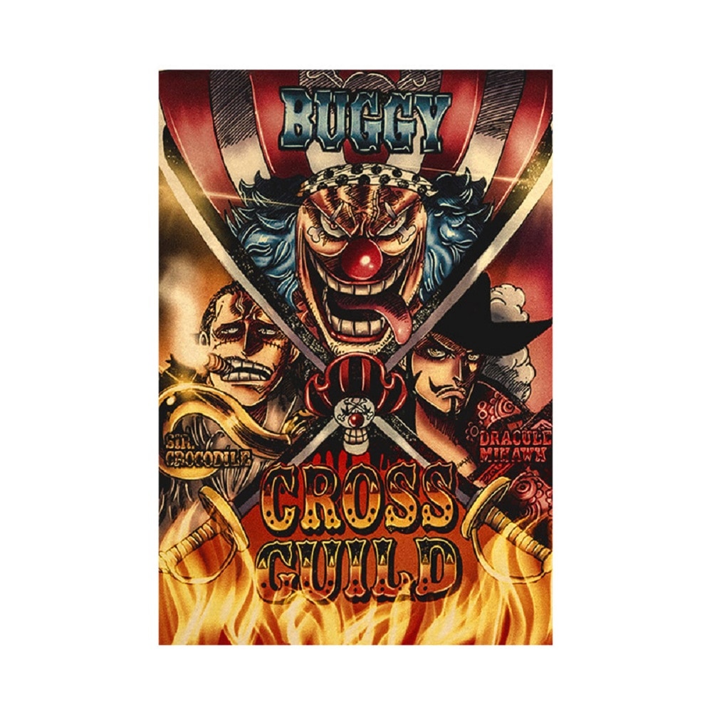 One-Piece-Luffy-3-Billion-Bounty-Wanted-Posters-Four-Emperors-Kid-Action-Figures-Vintage-Wall-Decoration-2