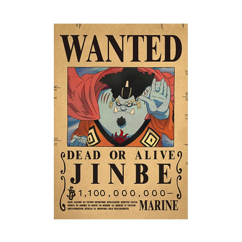 One-Piece-Luffy-3-Billion-Bounty-Wanted-Posters-Four-Emperors-Kid-Action-Figures-Vintage-Wall-Decoration-5